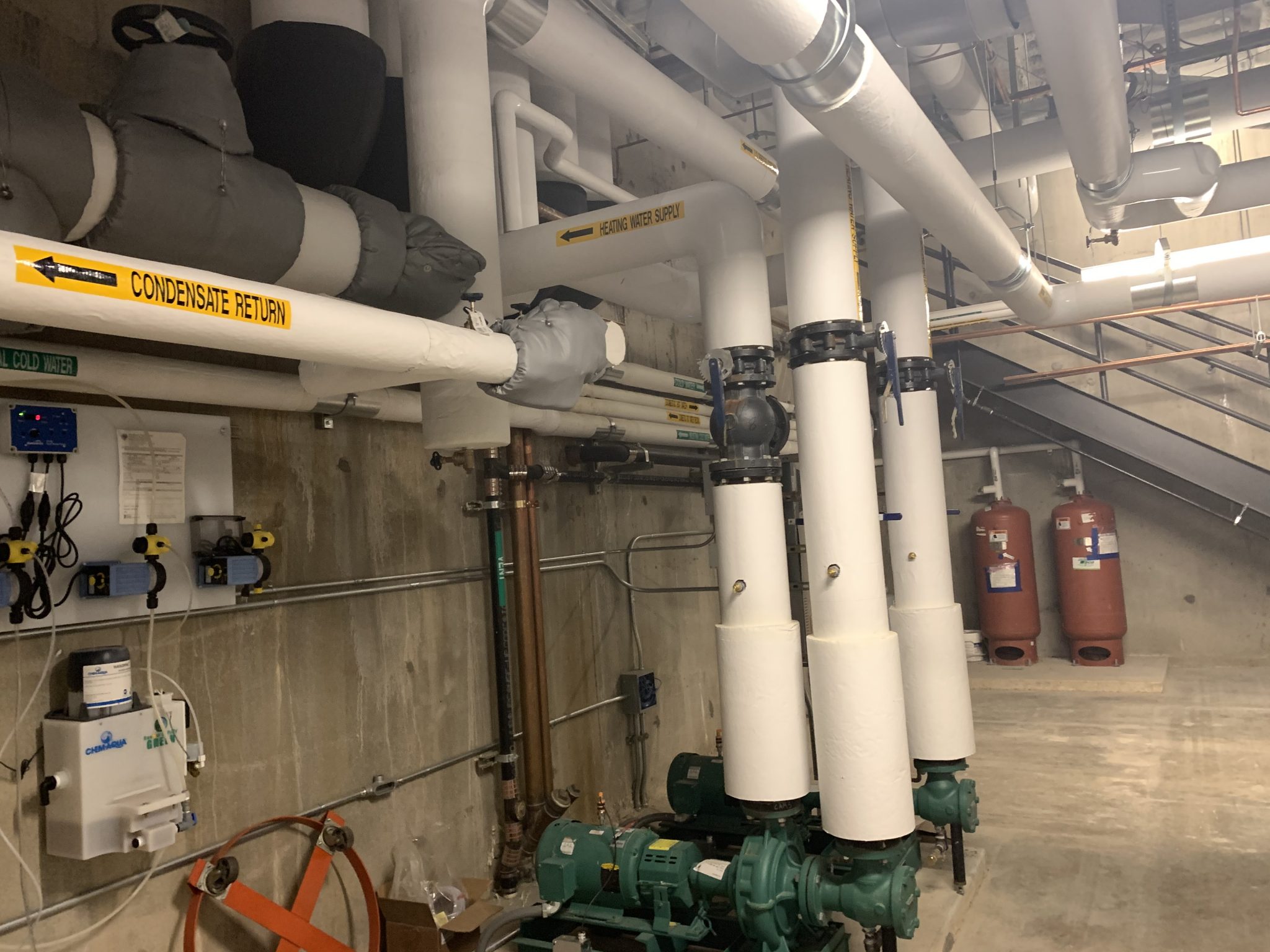 Oregon State Capitol CAMS Renovation HydroTemp Mechanical